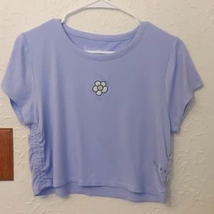 Girls crop top XXL, flirtitude active , light purple
